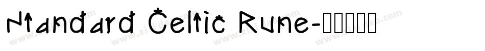 Standard Celtic Rune字体转换